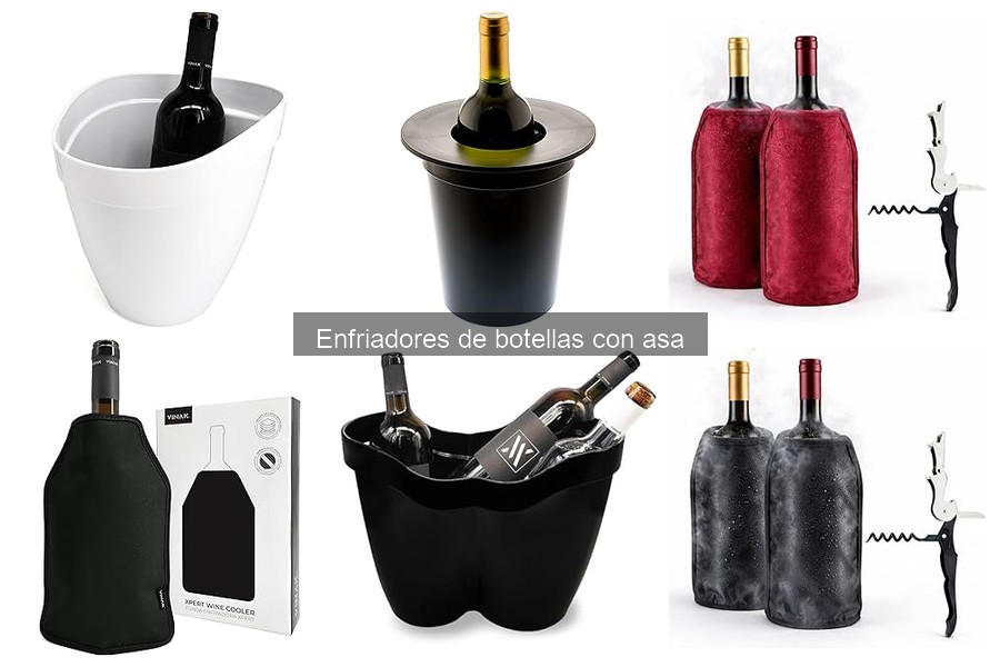 Guía para elegir enfriadores de botellas con asa