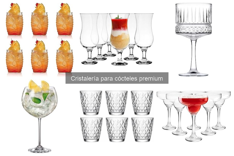 Guía para elegir la cristalería ideal como bartender