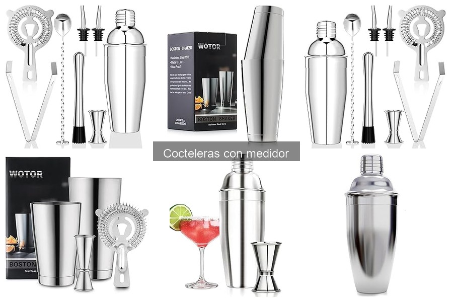 Guía para elegir la mejor coctelera con medidor