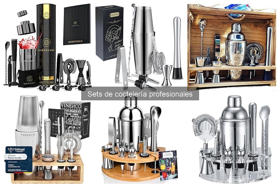 Guía para elegir un set de coctelería profesional