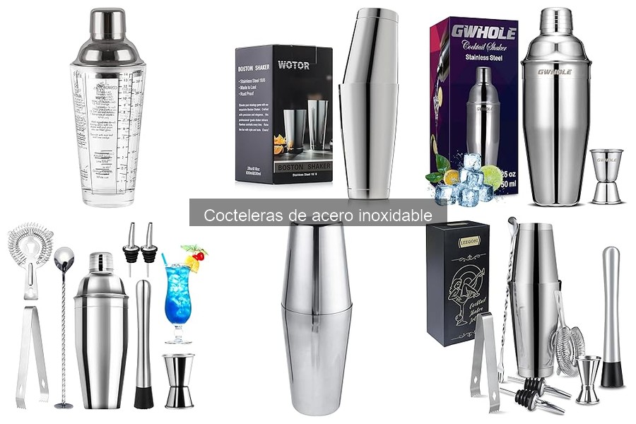 Guía para seleccionar la mejor coctelera de acero inoxidable