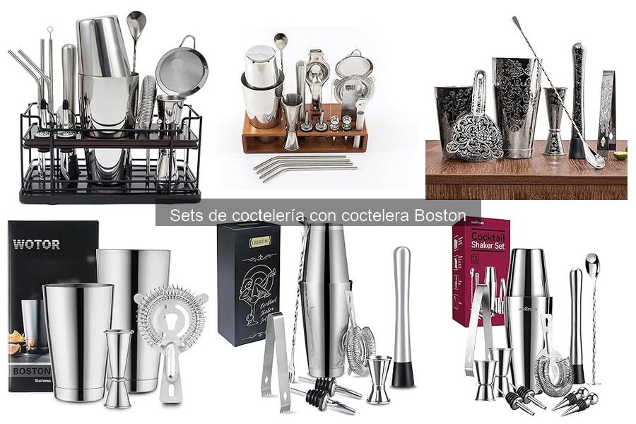 Herramientas Adicionales para un Set de Coctelería Boston