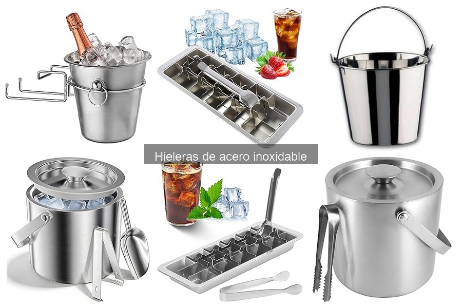 Hieleras de acero inoxidable ideales para fiestas al aire libre