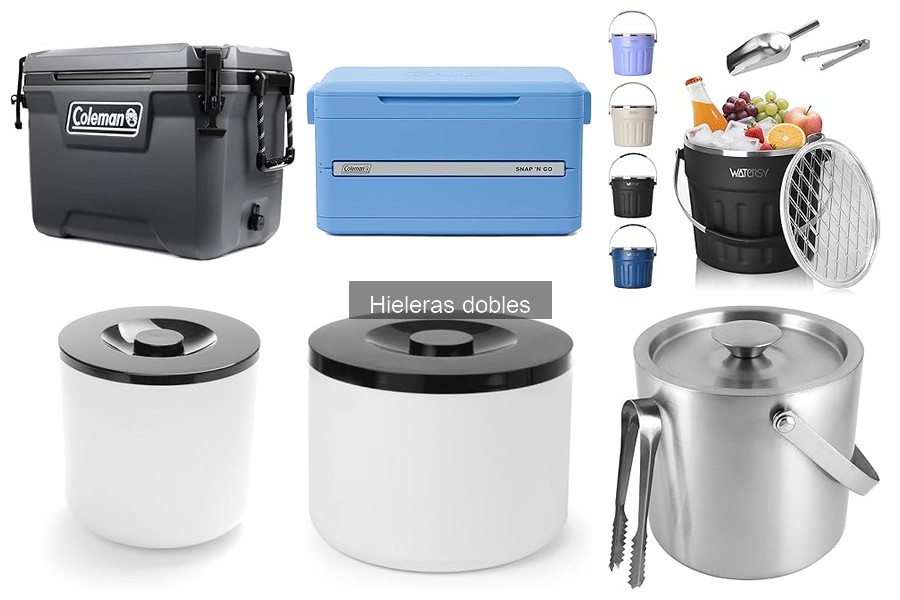 Hieleras dobles vs. simples: ¿Cuál elegir para tu bar en casa?