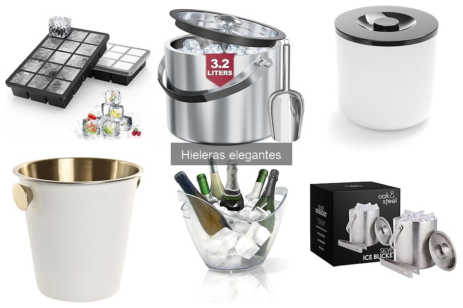 Hieleras Elegantes para un Bar en Casa: Mejores Opciones