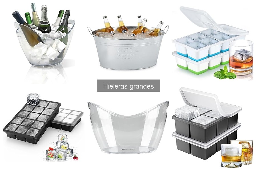Hieleras grandes: características y usos esenciales