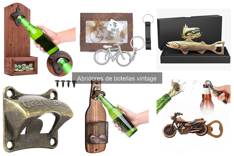 Historia de los Abridores de Botellas Vintage: Arte y Cultura