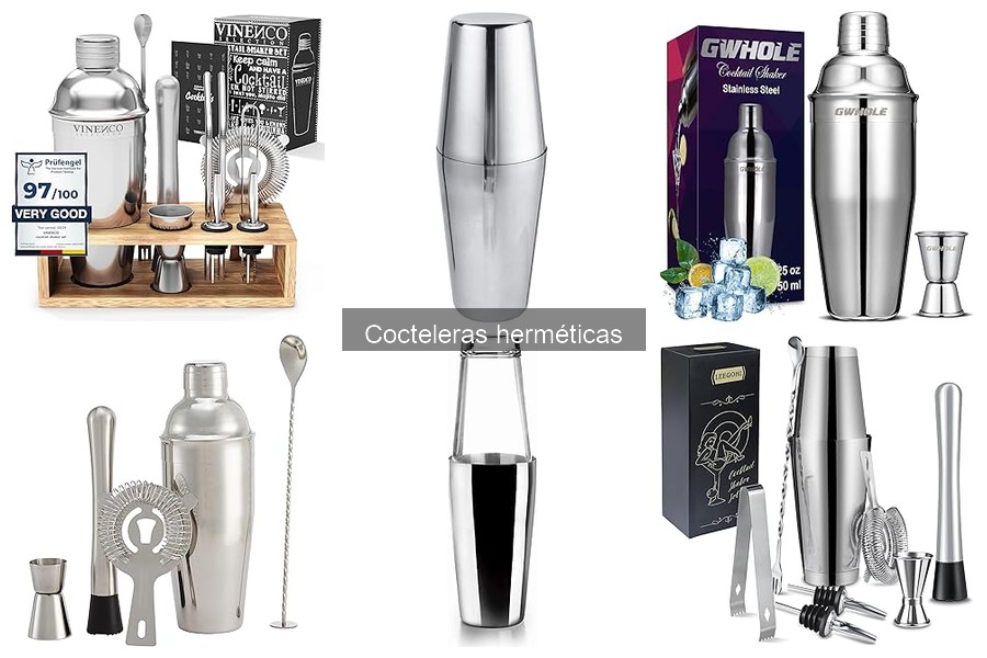 Historia y evolución de la coctelera hermética
