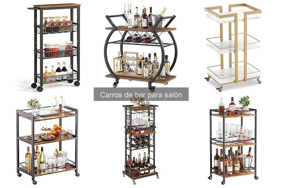 Ideas creativas para decorar un carro de bar en casa