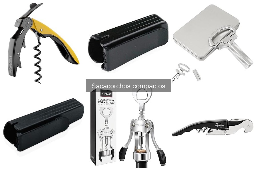 Innovaciones recientes en sacacorchos compactos