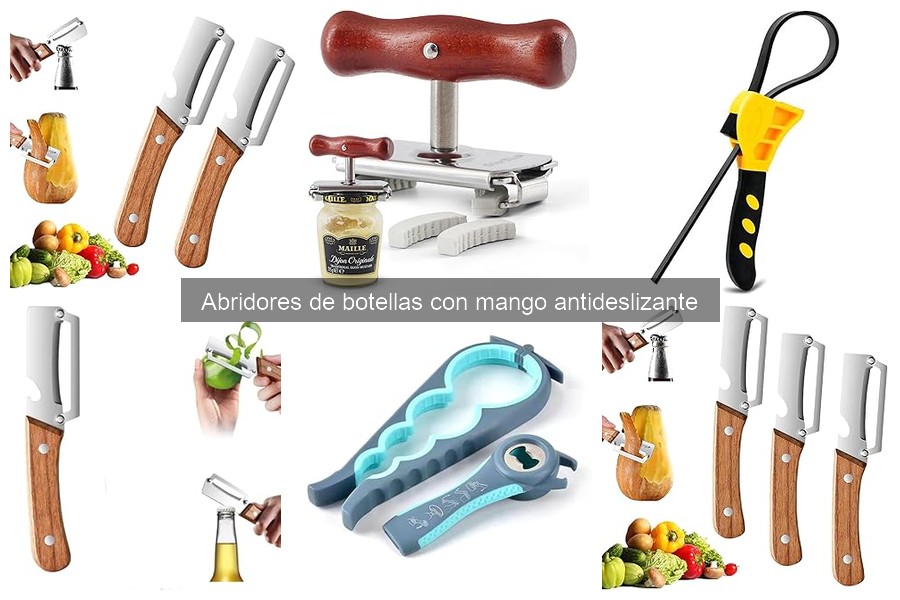Instrucciones para Usar un Abridor de Botellas Antideslizante