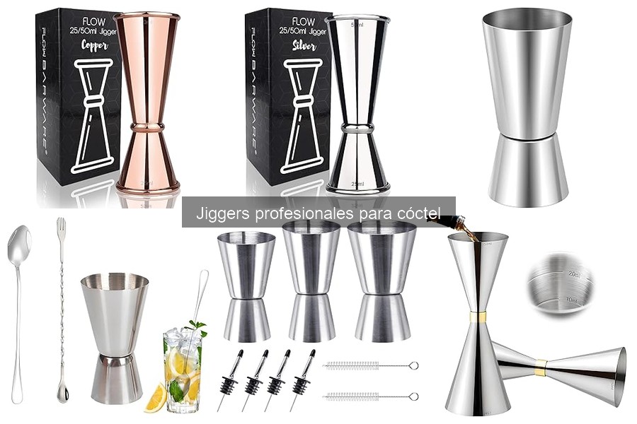 Jiggers ajustables vs fijos: ¿cuál elegir para cocteles?