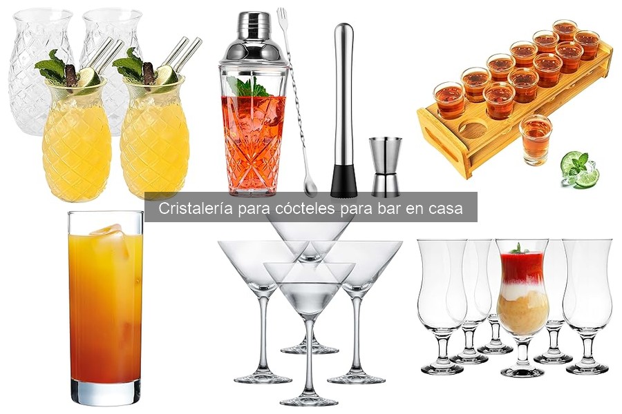 La Importancia de la Cristalería Adecuada para Cócteles