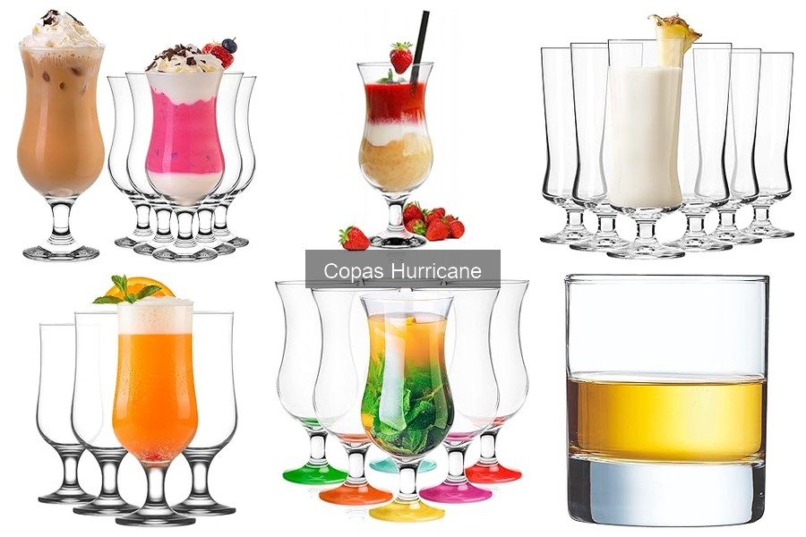 ¿Las copas Hurricane son aptas para lavavajillas?