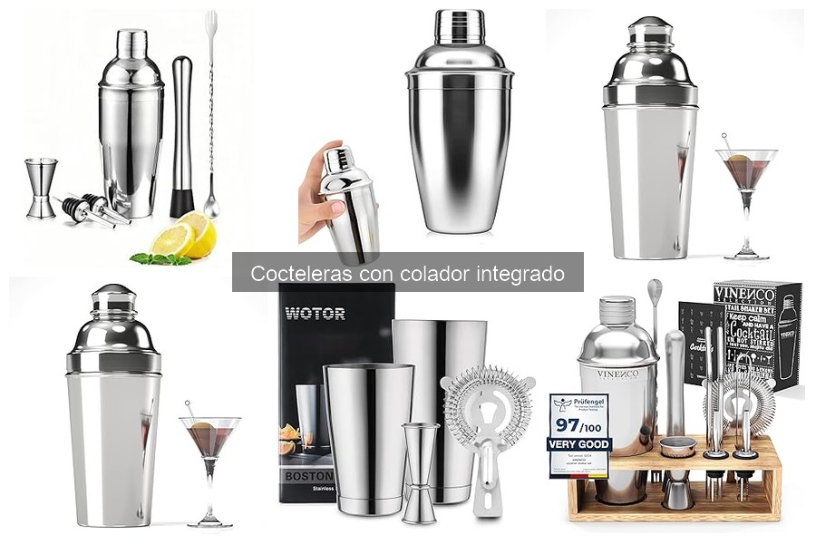 Las Mejores Cocteleras con Colador para Principiantes