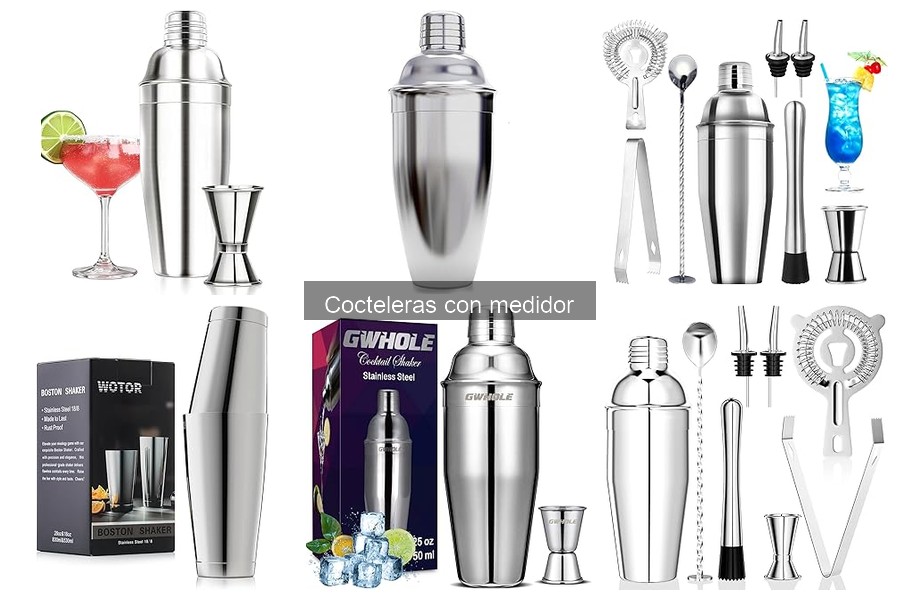 Las Mejores Cocteleras con Medidor: Comparativa 2023