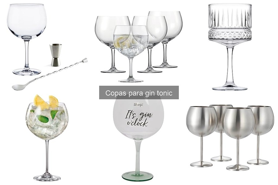 Las Mejores Copas para Gin Tonic: Guía de Selección