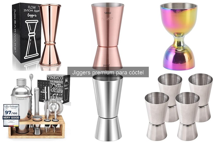 Las Mejores Marcas de Jiggers Premium para Cócteles