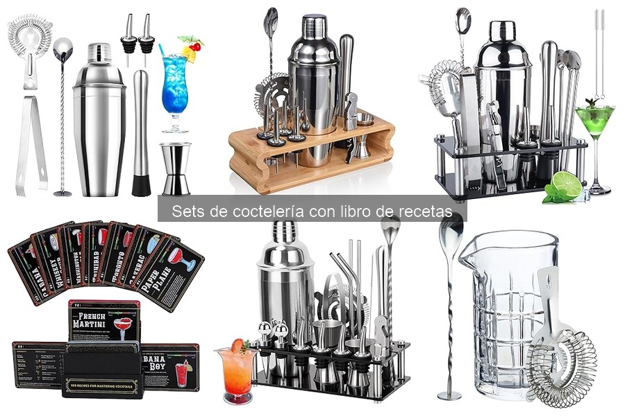 Los mejores sets de coctelería para principiantes en casa