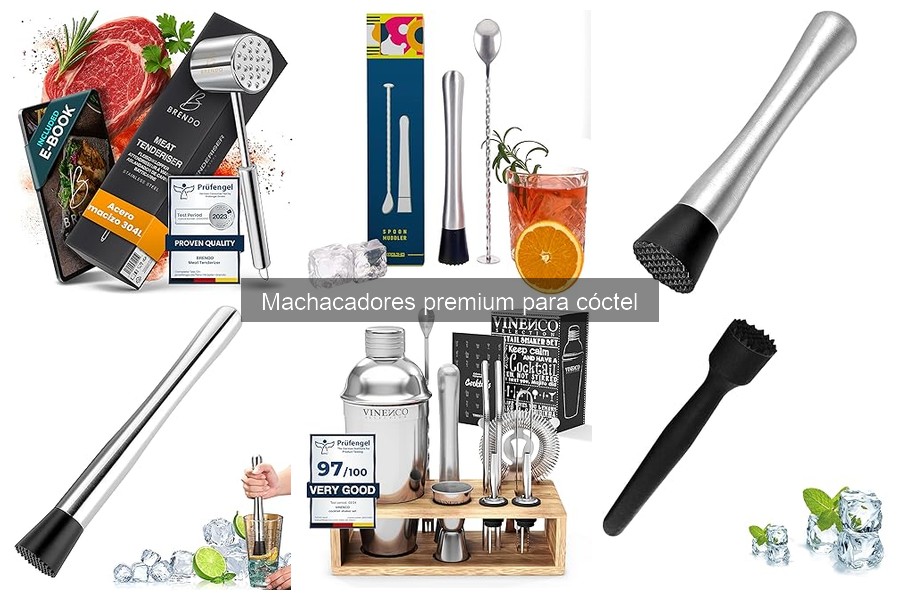 Machacadores Premium para Cócteles: ¿Qué los Hace Especiales?