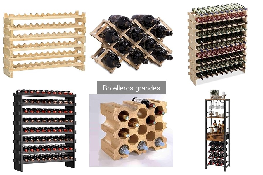 Mantenimiento de botelleros grandes: limpieza y cuidado
