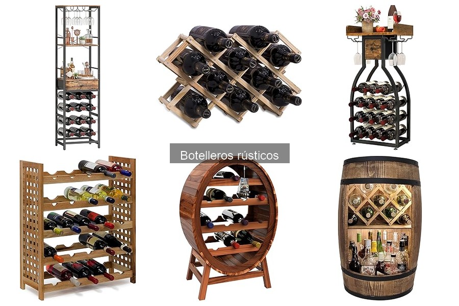 Mantenimiento de Botelleros Rústicos de Madera: Guía Práctica