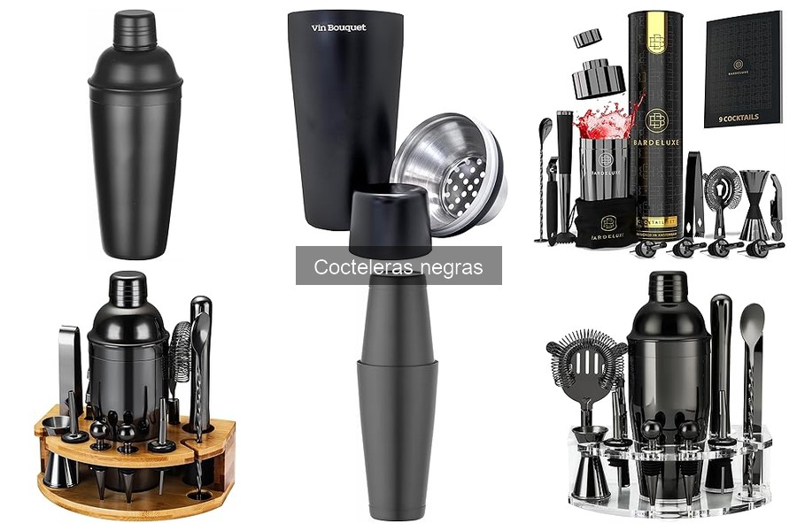 Mantenimiento y limpieza de cocteleras negras: guía útil