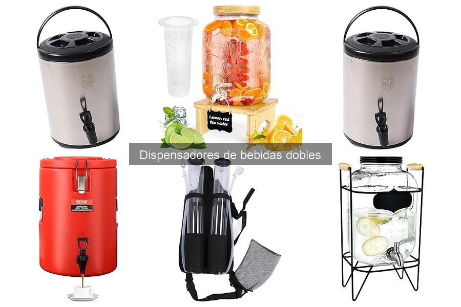 Mantenimiento y limpieza de dispensadores de bebidas dobles