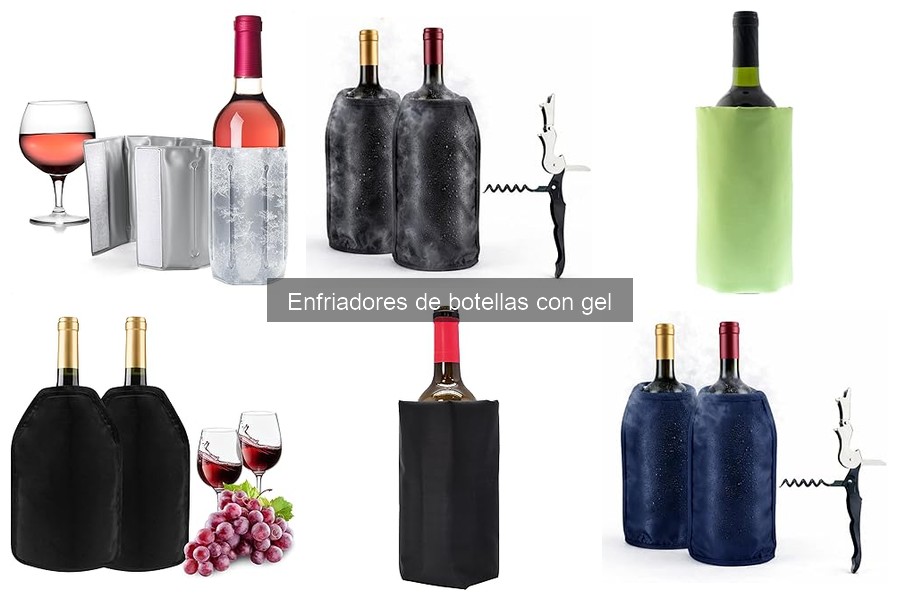 Mantenimiento y limpieza de enfriadores de botellas con gel