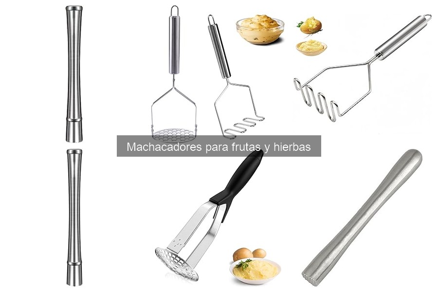 Mantenimiento y limpieza de machacadores para frutas y hierbas