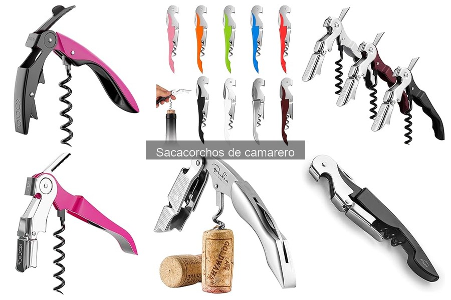 Mantenimiento y limpieza de sacacorchos de camarero