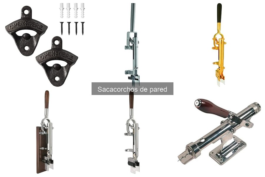 Mantenimiento y limpieza de sacacorchos de pared