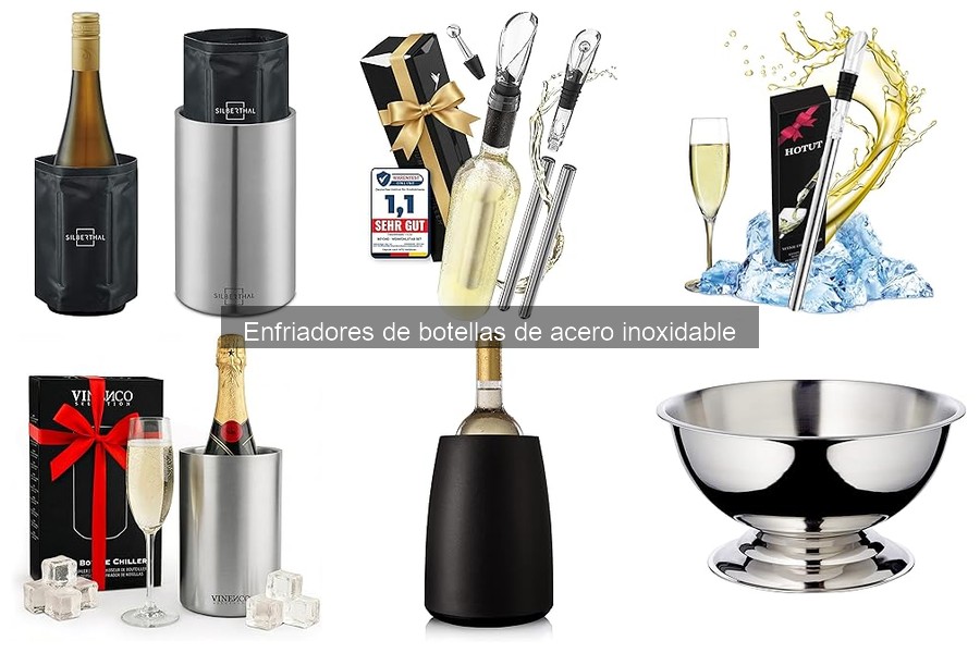 Marcas recomendadas de enfriadores de botellas de acero inoxidable