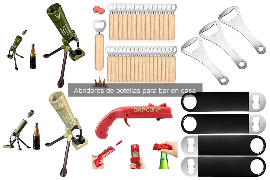 Mejora tu servicio de bebidas con abridores de botellas