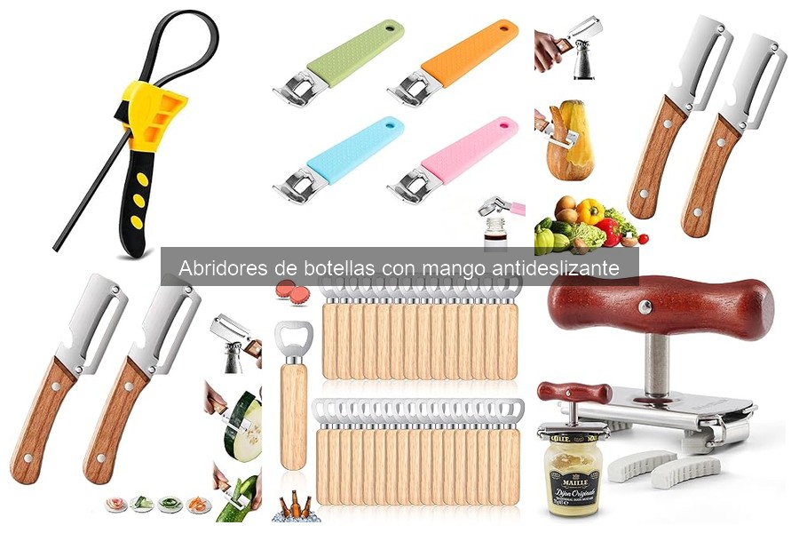 Mejores abridores de botellas antideslizantes para tu bar
