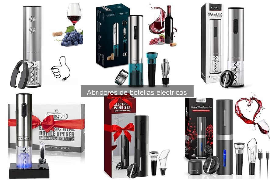 Mejores Abridores de Botellas Eléctricos en 2023
