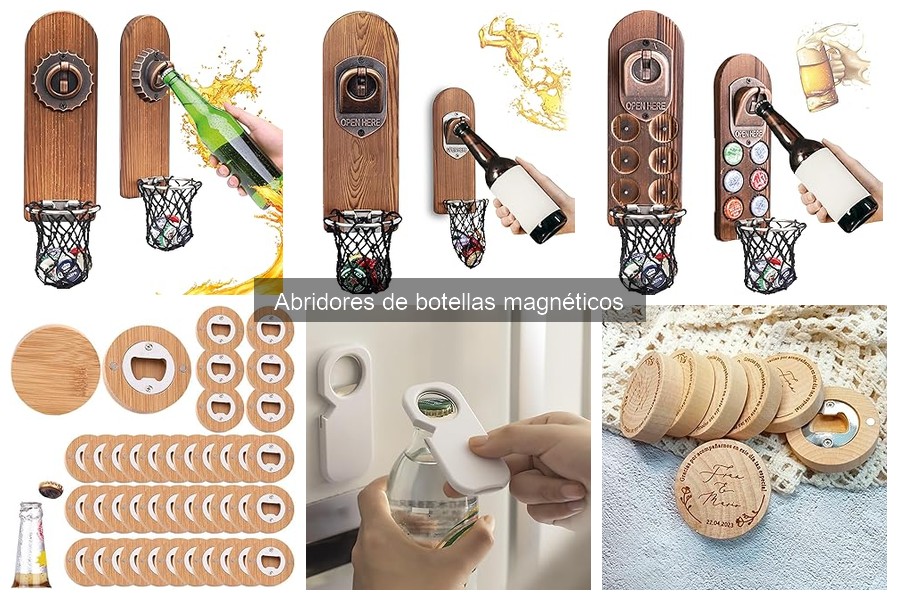 Mejores abridores de botellas magnéticos para tu bar en casa