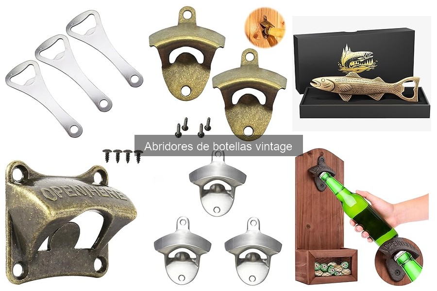 Mejores abridores de botellas vintage para coleccionistas
