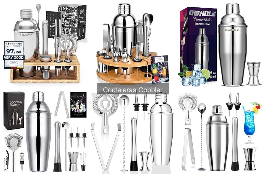 Mejores accesorios para coctelera Cobbler que debes tener