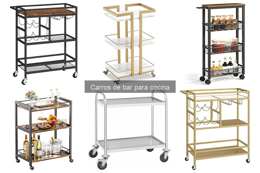 Mejores accesorios para complementar tu carro de bar