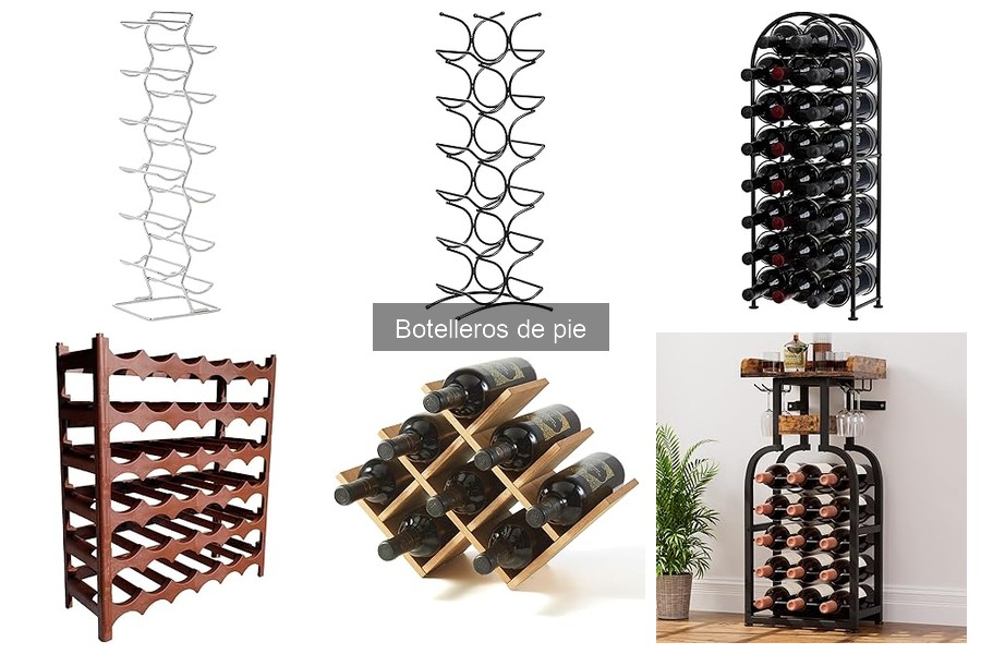 Mejores botelleros de pie para casas pequeñas: ¡Aprovecha tu espacio!