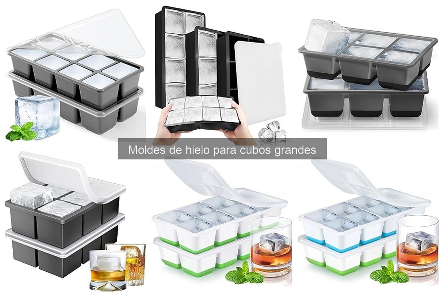 Mejores cócteles con cubos grandes de hielo