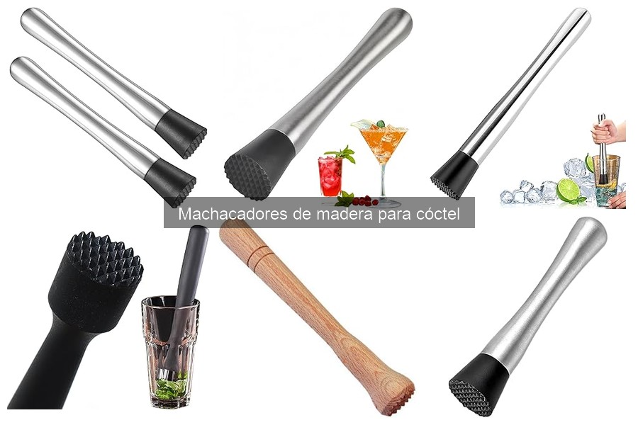Mejores cócteles con machacador de madera para preparar