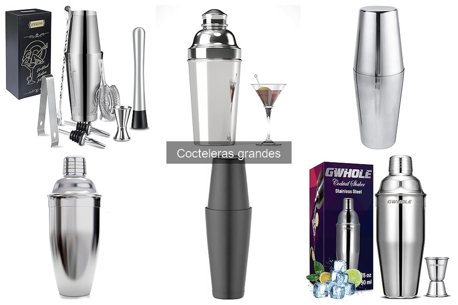Mejores cócteles para preparar en una coctelera grande