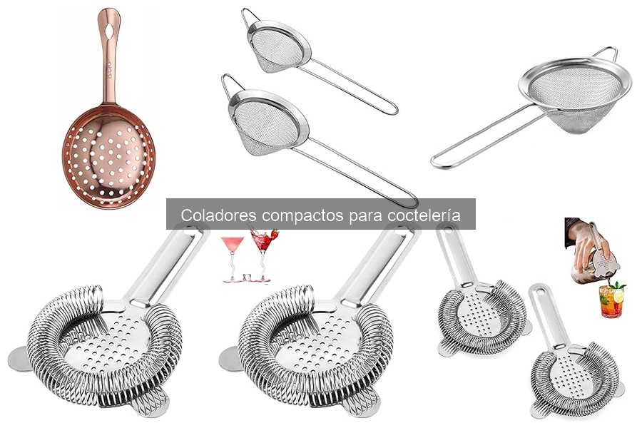Mejores coladores compactos para coctelería en Amazon
