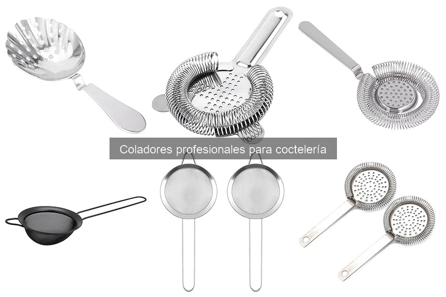 Mejores coladores de coctelería para bartenders principiantes