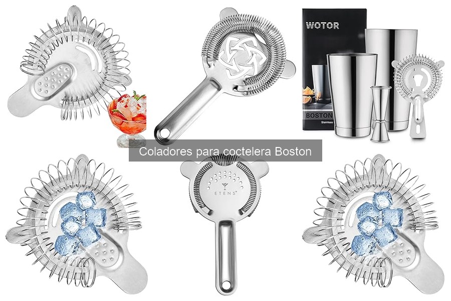 Mejores coladores para coctelera Boston en 2023