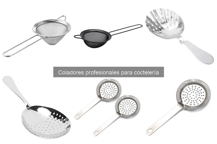 Mejores coladores para coctelería: Guía de compra completa