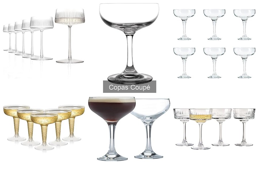 Mejores copas coupé para cocktails: comparativa 2023