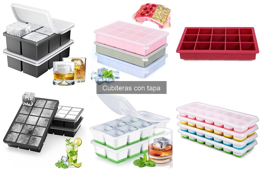 Mejores cubiteras con tapa para el hogar: comparativa 2023
